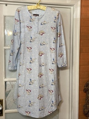 Stan Herman Cotton Blend Night Gown Small Cats Kittens Night Dress