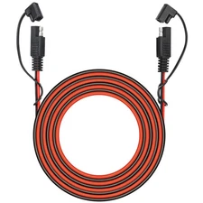 Whrsinlor 25 Foot SAE 2 Pin Quick Disconnect Harness, DC 12V Power Connector ...