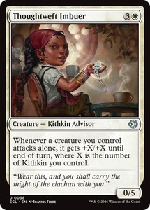 Thoughtweft Imbuer Foil Lorwyn Eclipsed MTG