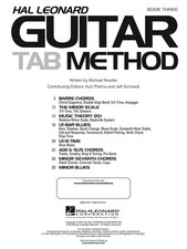 Hal Leonard Guitar Tab Method Book/Audio 3
