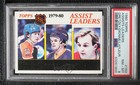 1980 Topps League Leaders Wayne Gretzky Marcel Dionne Guy Lafleur PSA 8 HOF 7ez