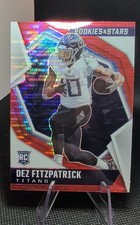 2021 Panini Rookies & Stars - Rookies Dez Fitzpatrick #136 Red Pulsar Prizm (RC)