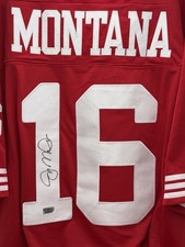 Joe Montana Signed San Francisco 49ers NFL Jersey AD COA MVP 4x SB Champ NFL HOF