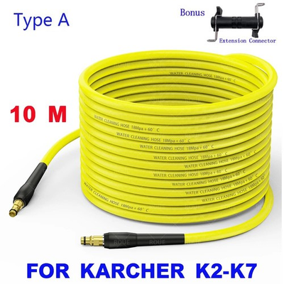 #ad High Pressure Washer Hose Pipe Cord Car Washer Water Cleaning Extension Hose Car $38.90