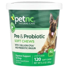 Pre & Probiotic Soft Chews, All Dog, Liver, 120 Soft Chews, 6.3 oz (180 g)