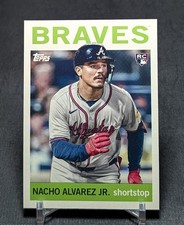 Nacho Alvarez Jr. Rookie RC 2025 Topps Archives Baseball Card #73 Atlanta Braves