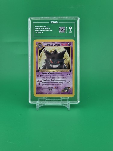 Sabrina's Gengar (1st Edition) graded TAG 9 for sale on eBay