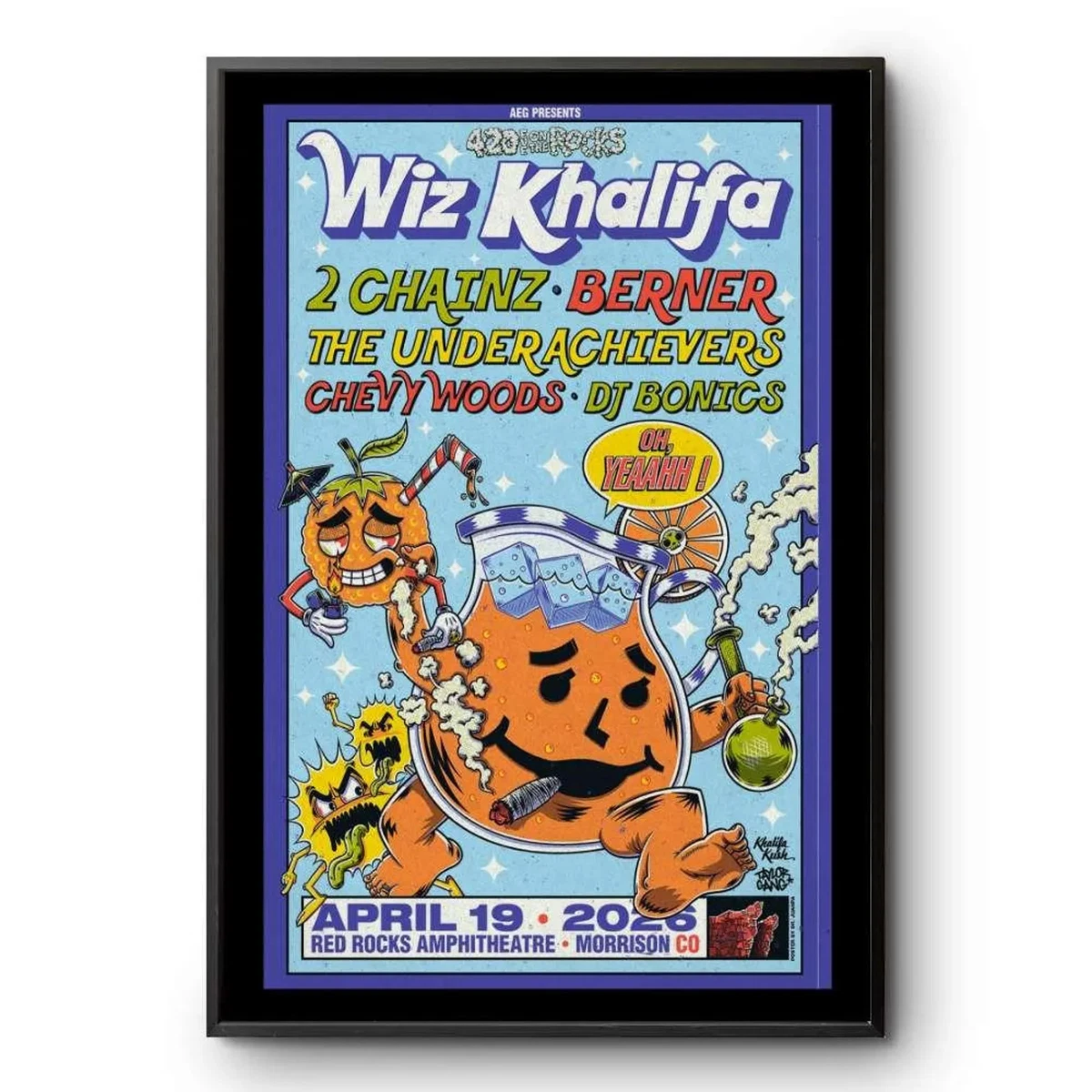 Wiz Khalifa Indiana Art Posters for sale | eBay