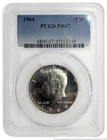 PCGS 1964 Kennedy Half Dollar 50c PR 67 US American Silver Proof Coin