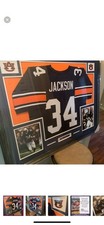 Bo Jackson Authentic Autograph Framed Jersey COA Auburn Tigers