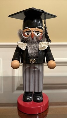 Large Vintage Steinbach Volkskunst Germany Nutcracker - New Doctor - Please Read