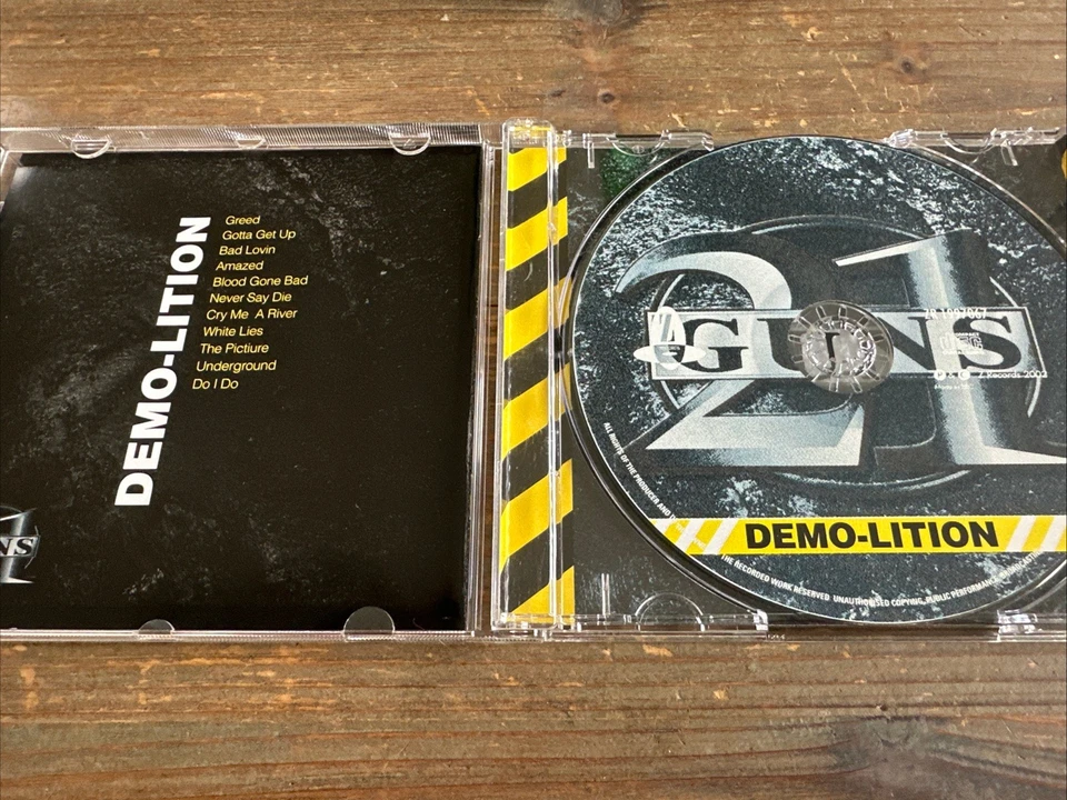 21 GUNS - Demo-Lition ( CD 2002 Z Rec.) FIREHOUSE / HOUSE OF LORDS / SILENT RAGE - Bild 3 von 3