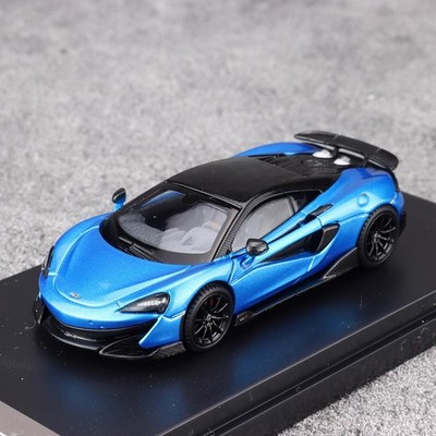LCD 1/64 Scale McLaren 600LT Super Car Blue Diecast car Model Toy Gift NIB