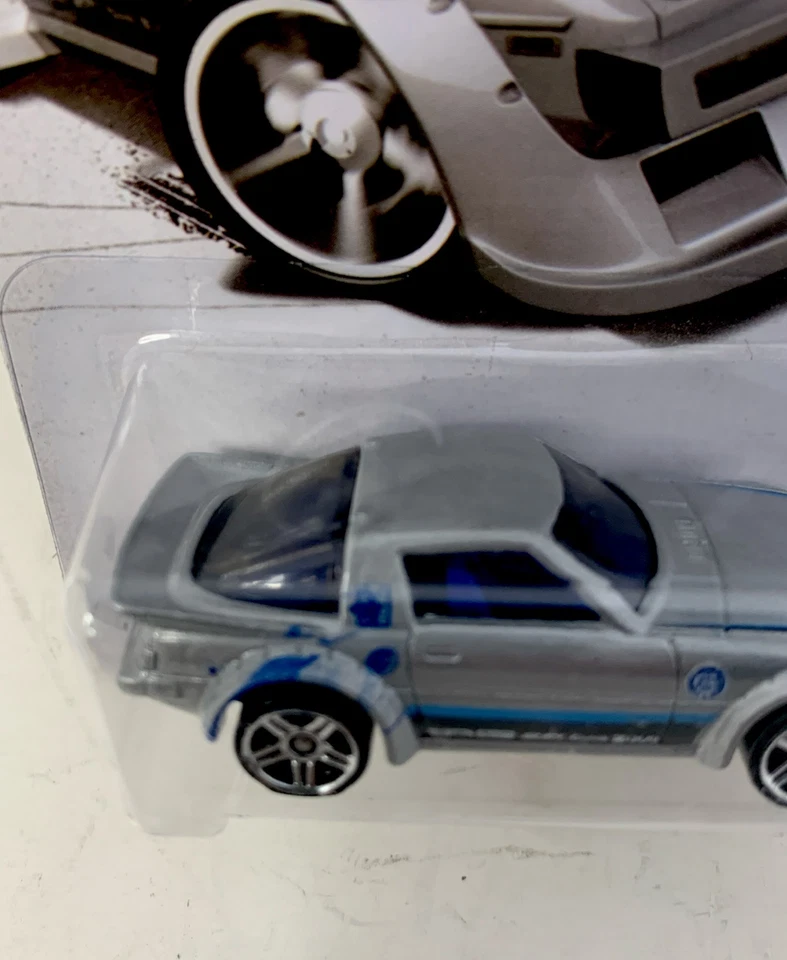 ¡¡Error Hot Wheels Mazda RX-7!! Tarjeta larga de plata Treasure Hunt HW City 22/250 Foto 3 de 4