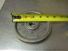 NEW 5-1/4" X 3/4" X 3/4" Bore Steel Flat Idler Pulley Free Shipping