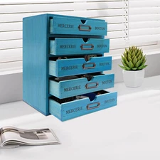 New 5-Tier Drawer Cabinet | Desktop Organizer Box | File Drawer Organizer SALE