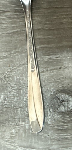 Vintage Mid Century Modern American Stainless IS Teaspoon Extra Quality 6 Inch - Picture 5 of 7