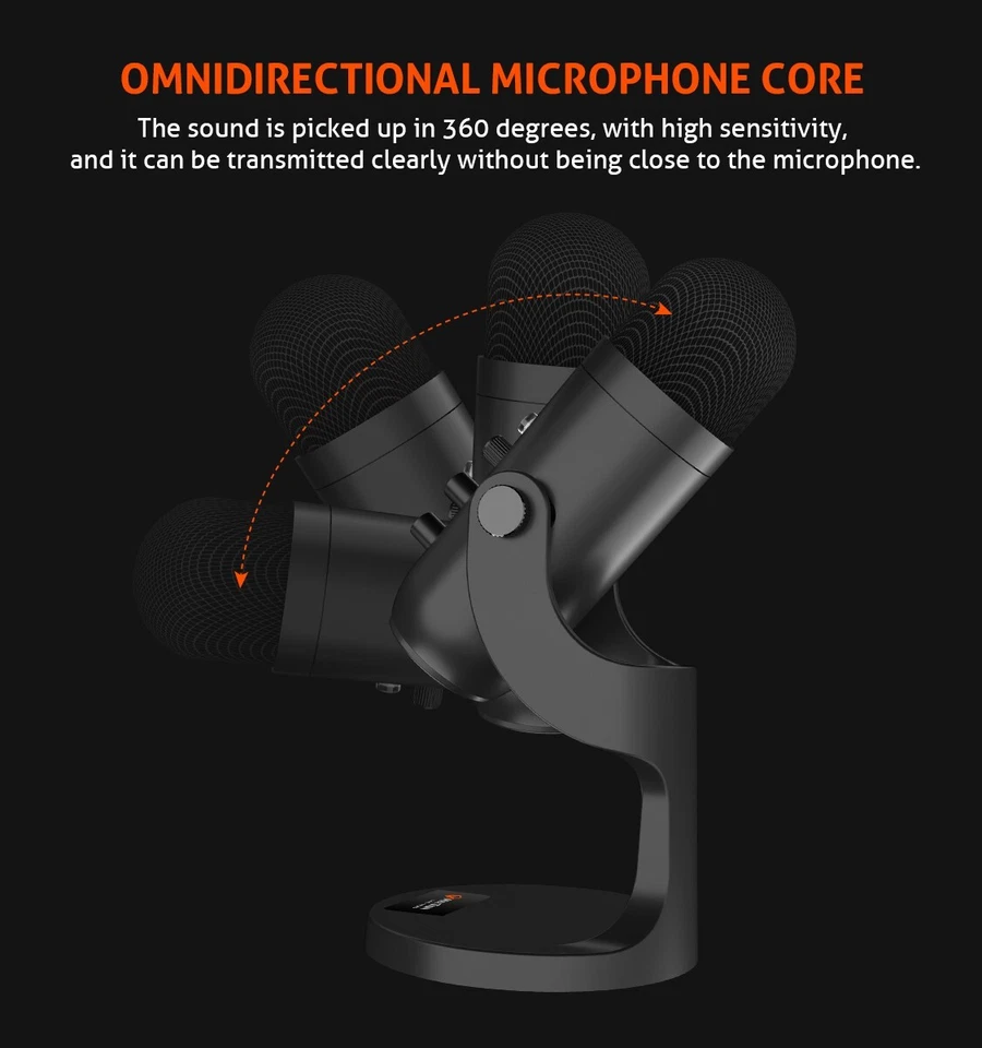 Gurren Buggie MeeTion MC20 - Professional Conference Game Microphone - Image 2 of 4