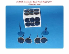 48 Pcs  All Purpose Nail Hole Combination Repair tire Patch Plug 2" x 3/8" 