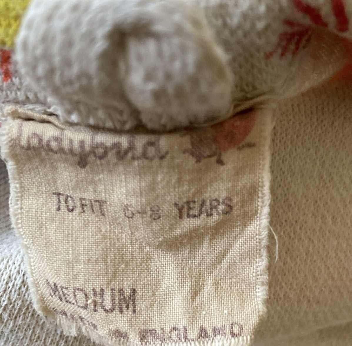 Rare Vintage 1960s Ladybird Cotton Swimming Costume Age 6-8 Years 6