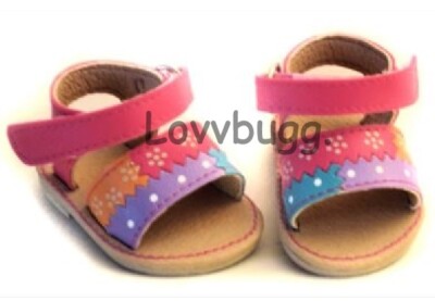 Paradise Hawaiian Sandals for American Girl 18'' Doll Shoes FREESHIP ADDS! LovvU!
