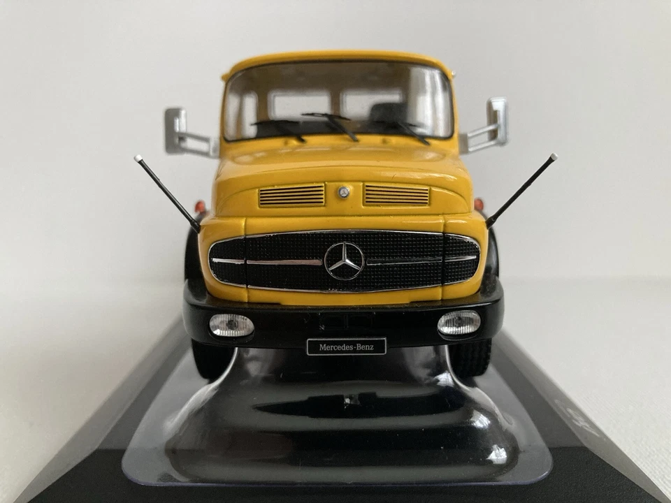Mercedes Ls 2624 Trattore Camion 3-ASSI 1979 Giallo Red IXO TR087 1:43 Benz - Immagine 3 di 4