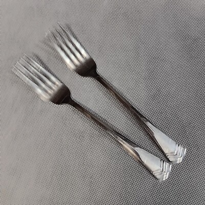 Washington Forge WAF5 Dinner Forks 2 Stainless Steel 7 1/2''