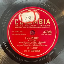COLUMBIA 37828 Kay Kyser 78rpm I'm a Rollin'/Things Have Changed