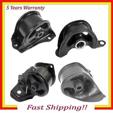 Engine Motor Trans Mount For 1993-1995 Honda Civic Del Sol 1.5l Manual 3pcs