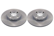 Par de discos de freno traseros PARA TOYOTA COROLLA 86 cv II 1.4 97->00 E11 Febi