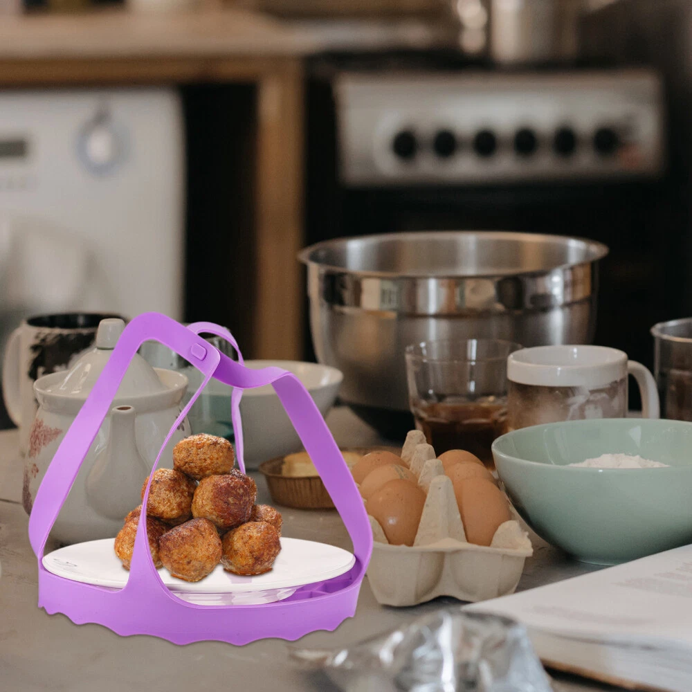 Silicone Egg Cooker Steamer Basket with Vegetable Drain Rack