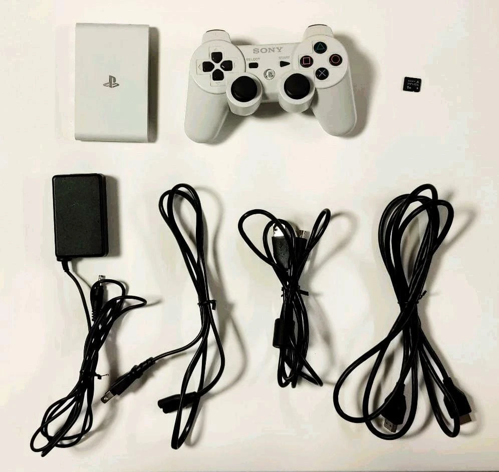 PS Vita TV Value Pack 8GB White Console Full Accessories [CC]