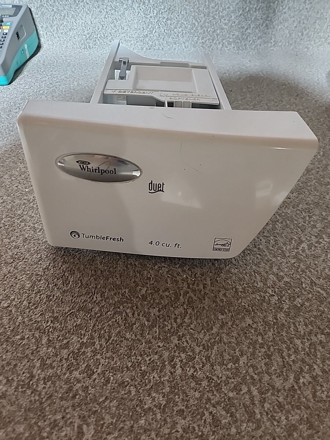 8540402 W10212810 Whirlpool Washer Detergent Dispenser Drawer 