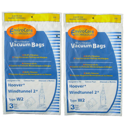 W2 Windtunnel Allergy Vacuum Bag 