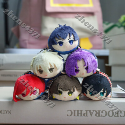 BLUE LOCK Mini Cotton Cosplay Keychain Pendants Doll Anime Moppet Ornaments