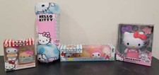 NIB Hello Kitty Throw Sensory Balls Styling Figure Hamburger Figure Bundle