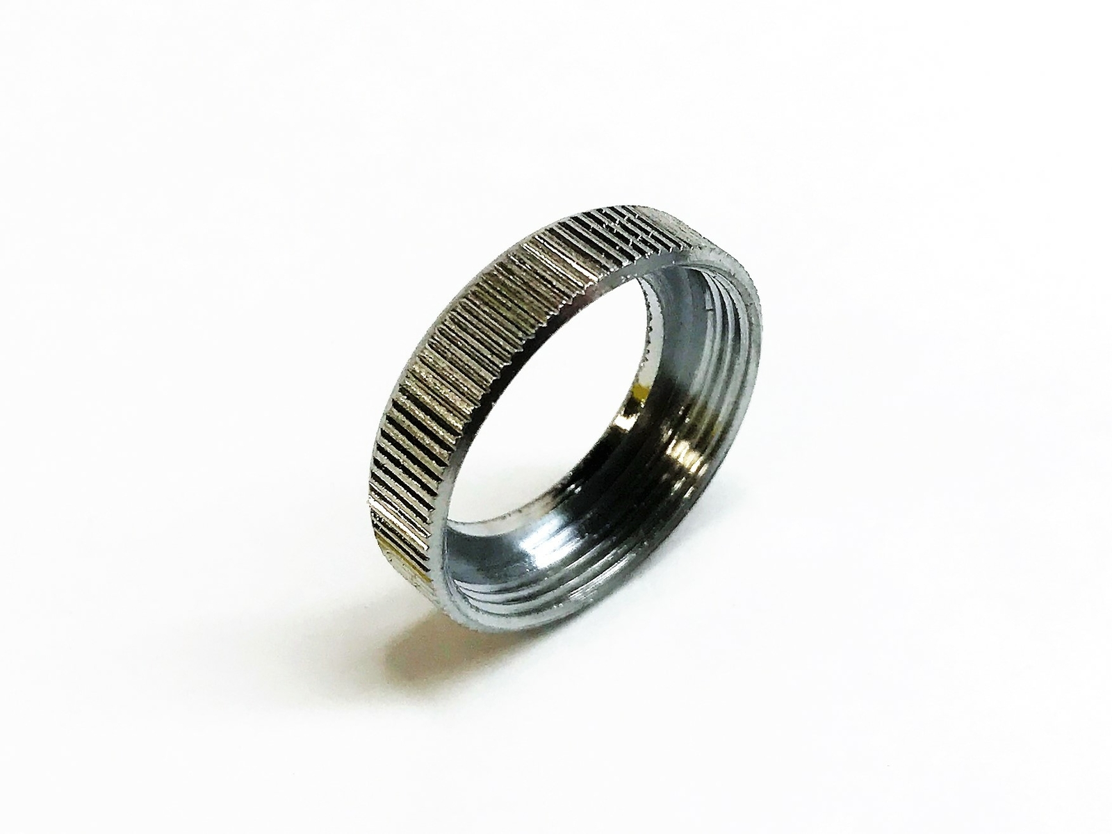 Unbranded 1/2" Chrome Faucet Trim Escutcheon Ring [Lot of 6] NOS