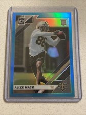 2019 Donruss Optic Aqua #139 Alize Mack /299 Saints