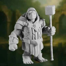 Tortle Cleric Fantasy Mini | Holy Turtle Paladin RPG Miniature | Monster Atlas