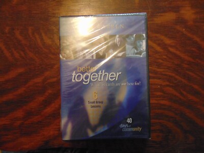 BETTER TOGETHER WHAT ON EARTH ARE WE HERE FOR (DVD, 2005)