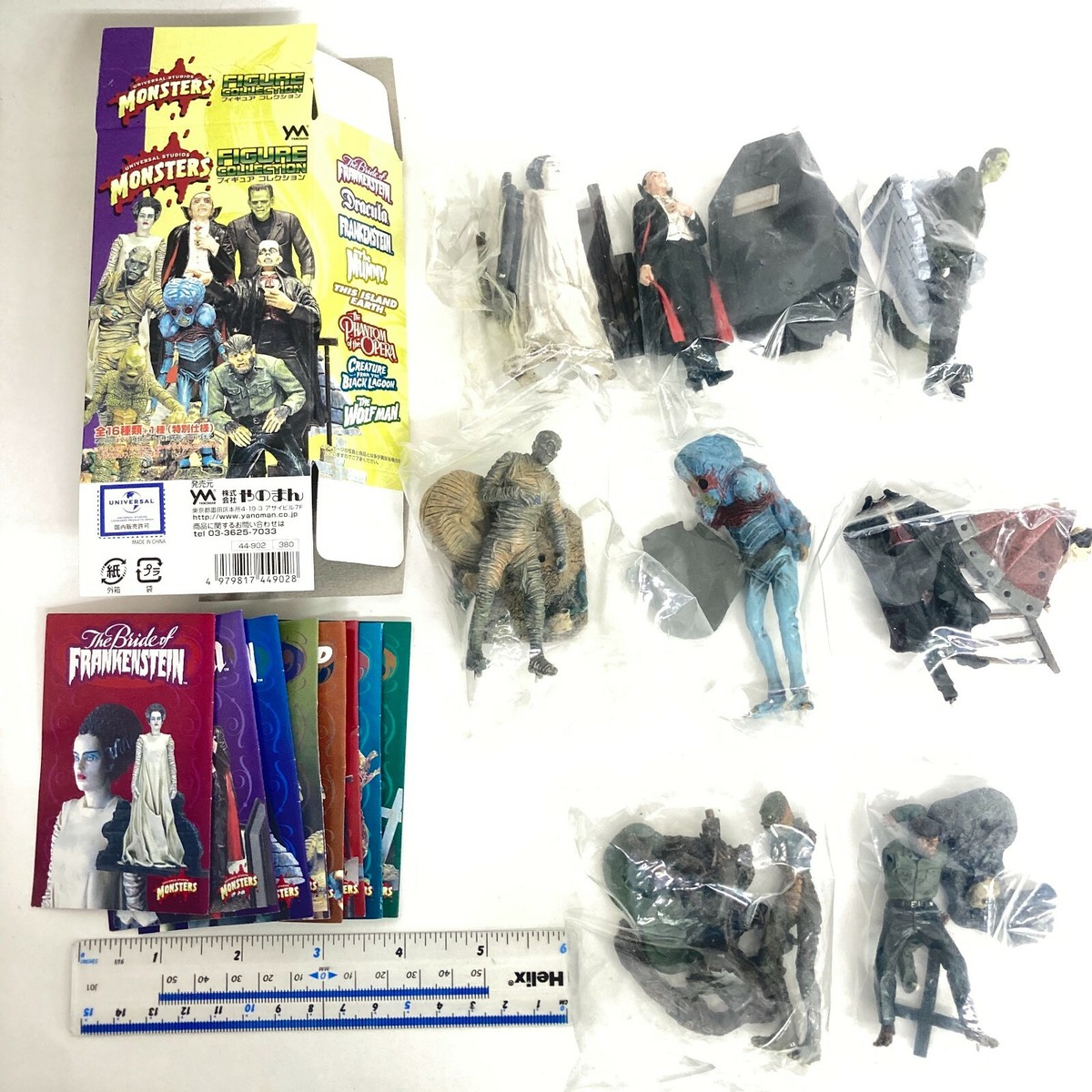 Universal Studios Monsters Mini Figure Collection Full Color ver