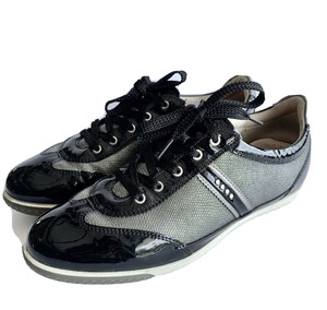 patent leather tennis shoes