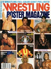HULK HOGAN/RIC FLAIR Wrestling Scene Poster Magazine Volume 2 1983 TONY ATLAS