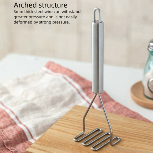 Kitchen Accessories Potato Masher Stainless Steel Yam Press Grinder Kitchen - Picture 7 of 7