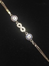 925 Sterling Silver Infiniti Bracelet