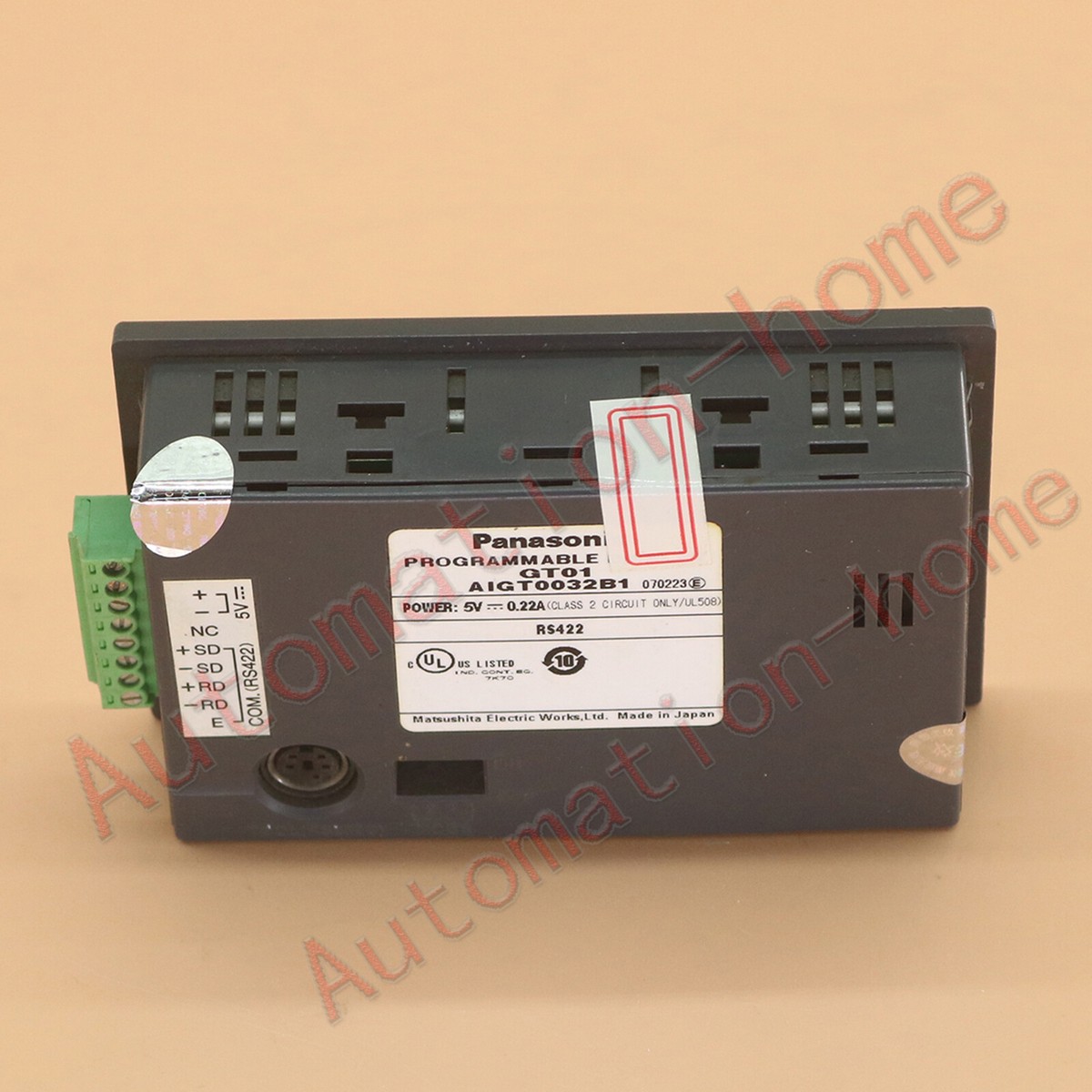 1Pc Used 100% test Panasonic programmable display GT01 1Pc Used 100% test Panasonic programmable display GT01