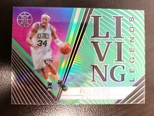 Panini Illusions 2020-21 Paul Pierce GREEN PARALLEL LIVING LEGENDS card #18