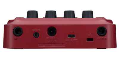 Zoom B1 Four Bass Multi-Effects Pedal Processor Red 9 Amp Models