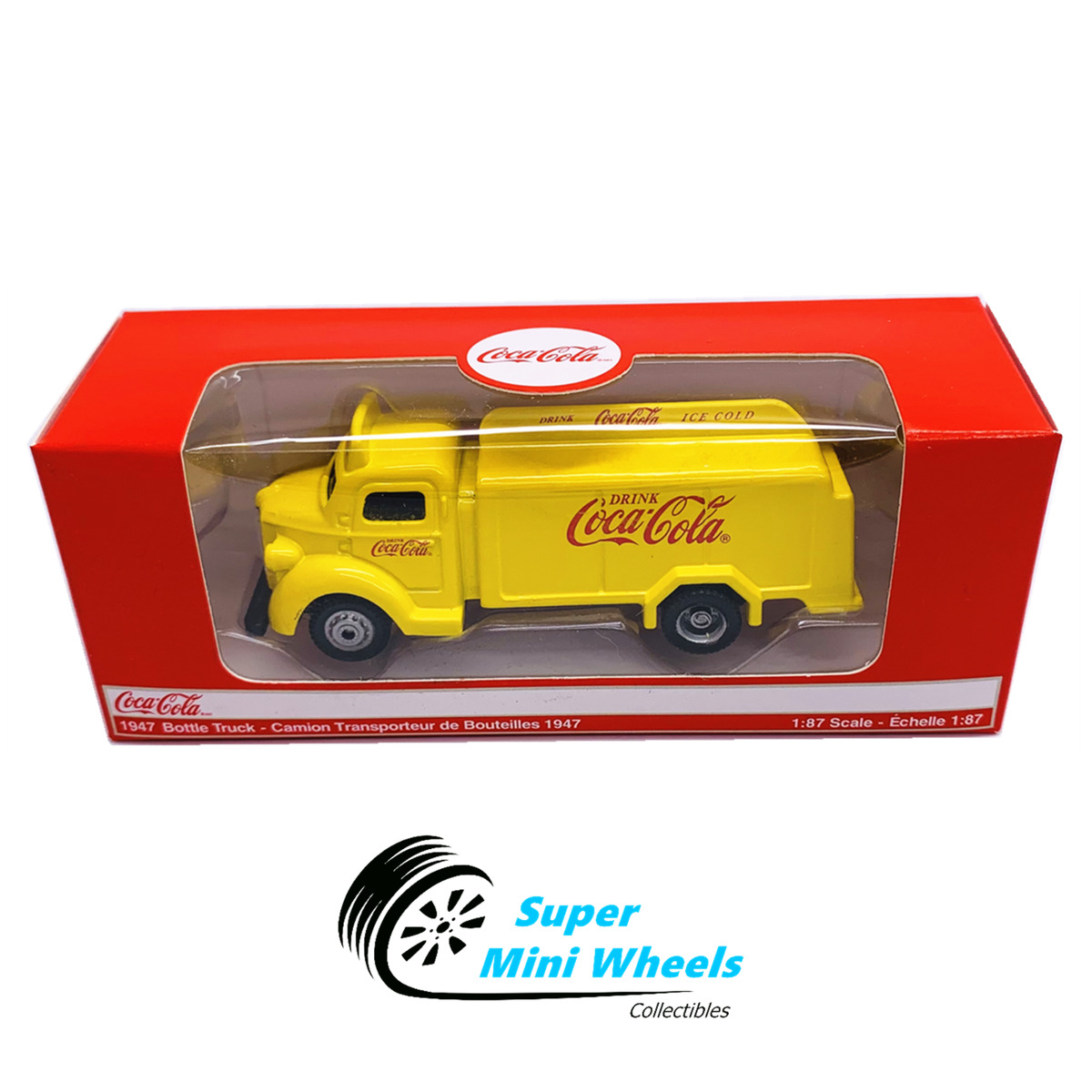 Caminhão Coca Cola Bottle Truck 1937 Escala 1/87