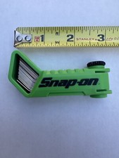 Snap-on Feeler Gauge Set. 25 Pc. With 45 Degree Offset Blades. Green.